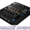 A black Pioneer DJM-900NXS2 with buttons and knobs.