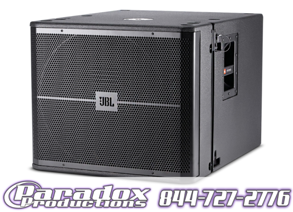 The jbl pss - ls1 subwoofer is shown on a white background.