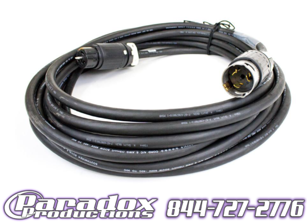 Black Motor Distro Feeder Cable.