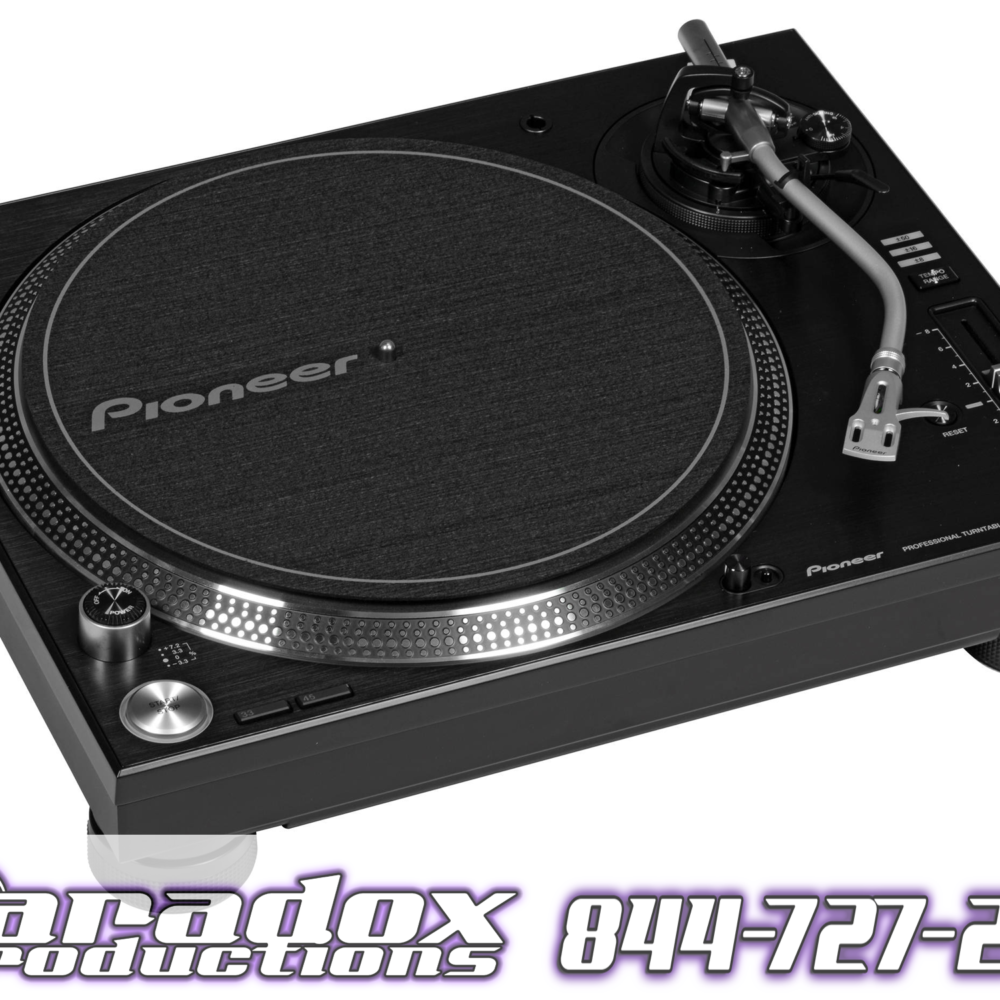 Pioneer PLX1000 Turntable Paradox Productions
