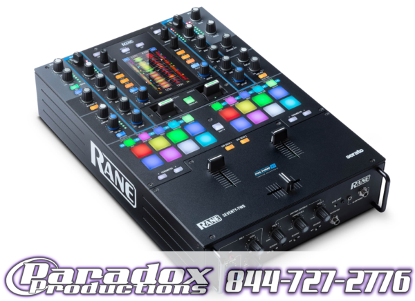 A feature-rich Rane 72 Mixer.