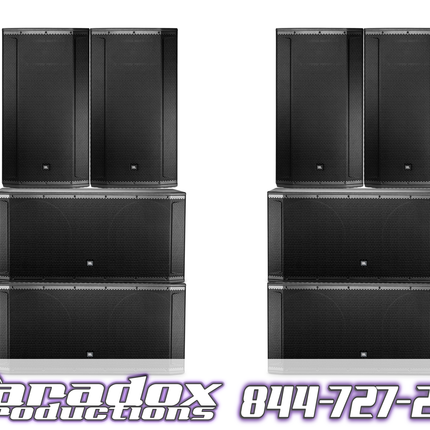 JBL SRX2 Speaker Package - Paradox Productions