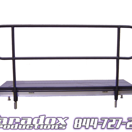 Stage Equipment Railing 8′ Stage Railing – Paradox Productions