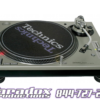 A Technics SL-1200 MK2 turntable.