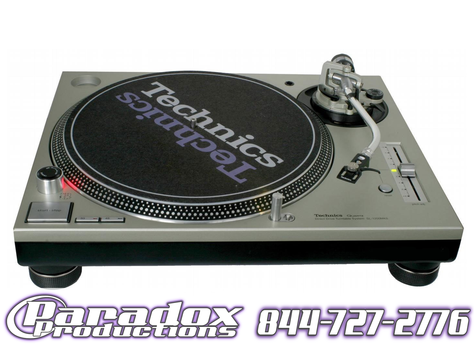 Technics SL-1200 MK2 – Paradox Productions