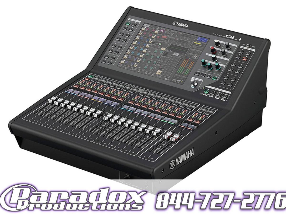 Yamaha QL1 – Paradox Productions