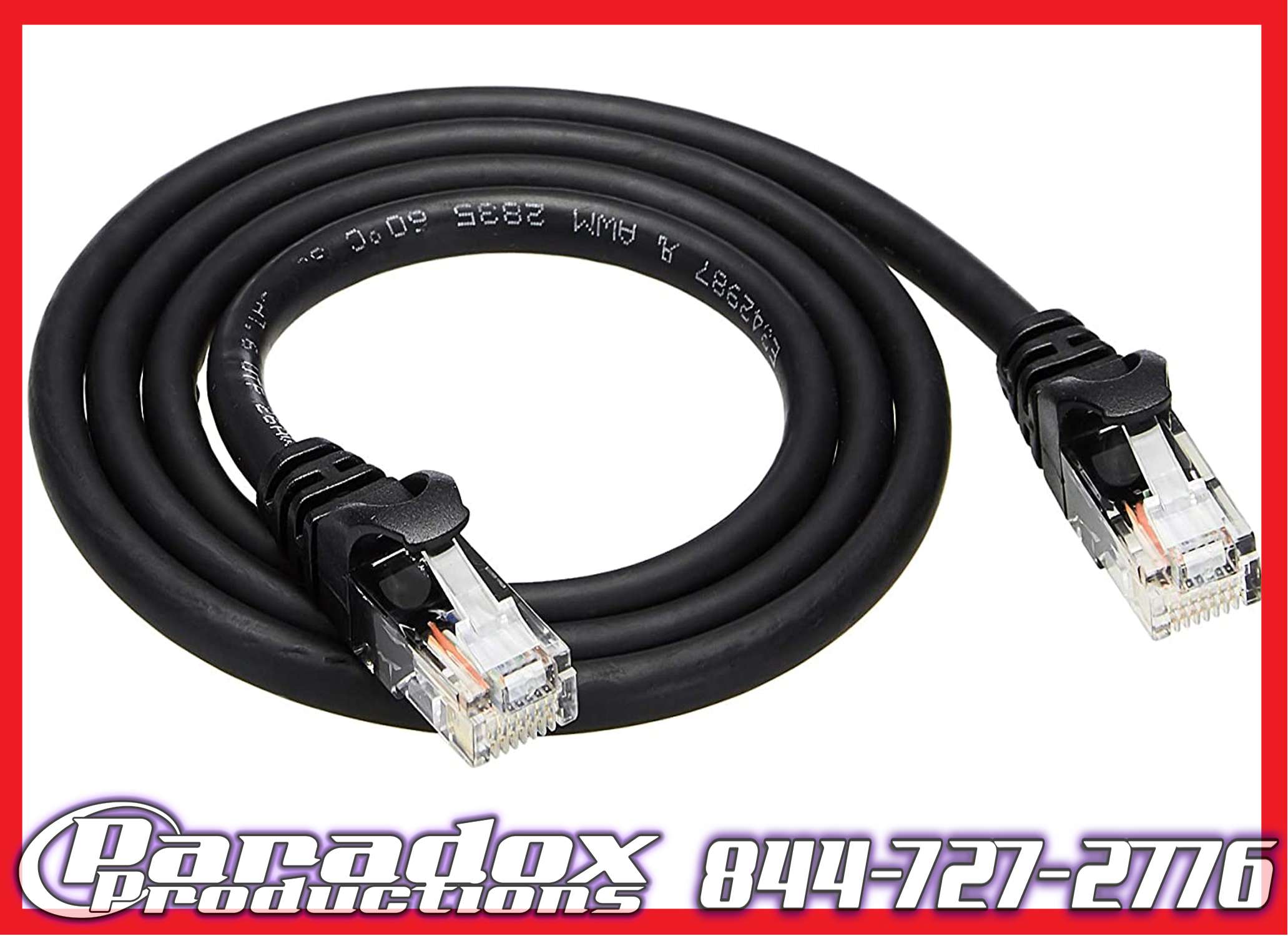 5' Ethernet Cable - Paradox Productions