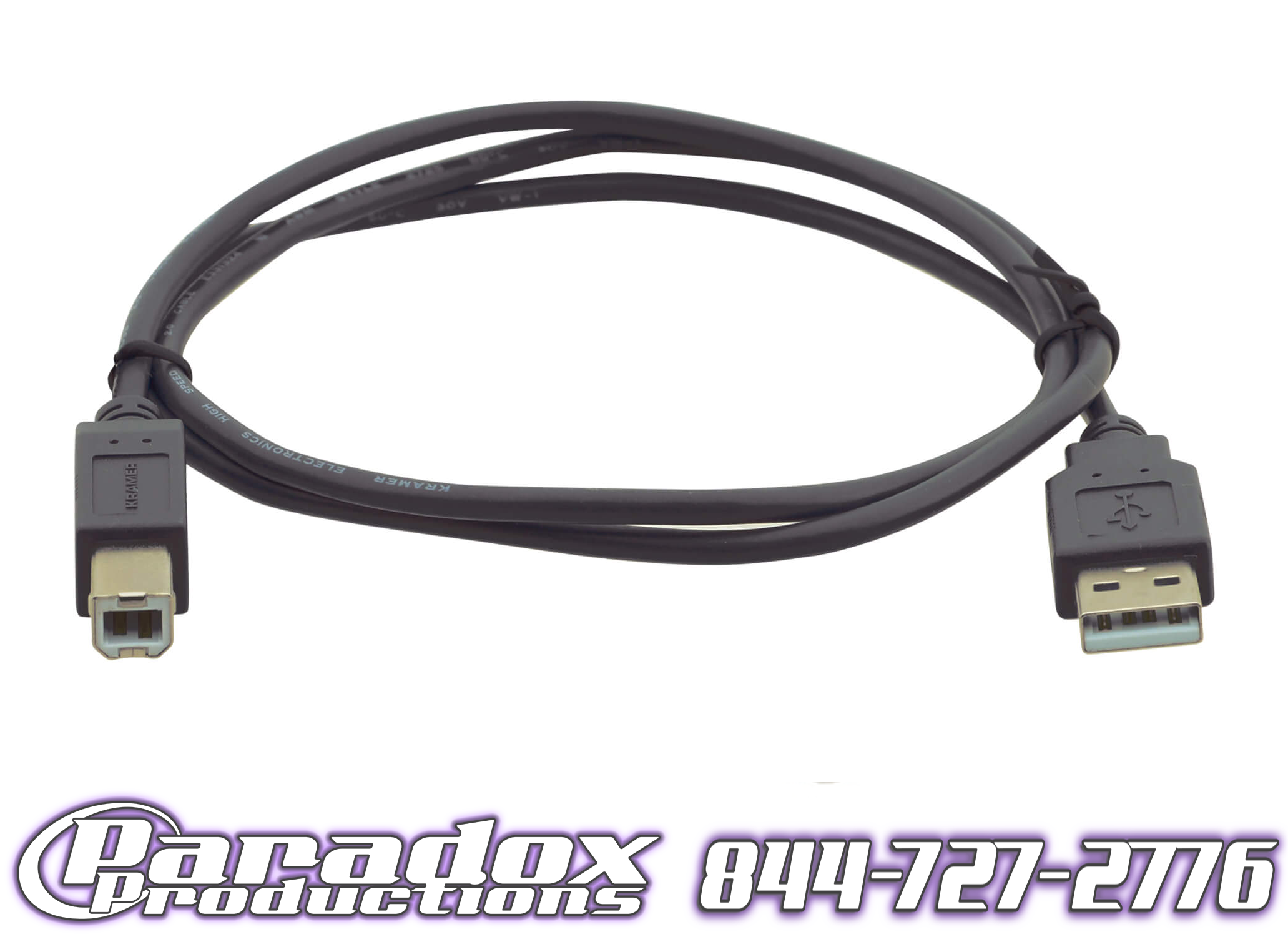 USBA to USBB Cable Paradox Productions