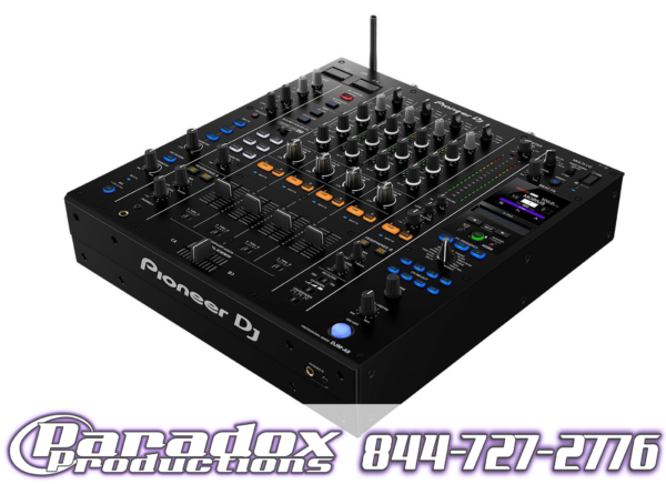 A Paradox Productions branded Pioneer DJM-A9.