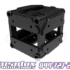 A black box with two holes on it, designed to connect to a 12" Box Truss - 6-Way Corner.
