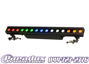 The ADJ 15 Hex Bar IP is a versatile LED light bar with multi-colored lights.